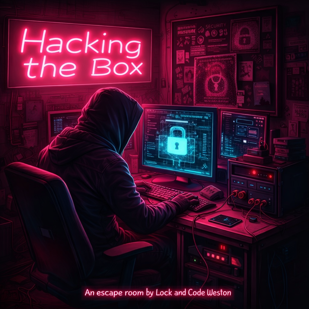 Hacking The Box - Tech Escape Room